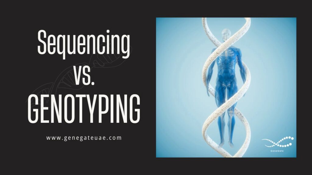 Sequencing vs. Genotyping